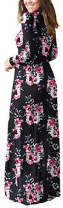 VIISHOW Casual Maxi Dress with Pockets - Zainab's Closet