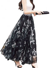 Load image into Gallery viewer, Afibi Womens Full/Ankle Length Blending Maxi Chiffon Long Skirt - Zainab&#39;s Closet