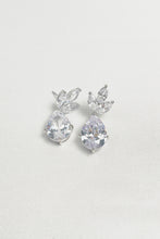 Load image into Gallery viewer, Zirconia Stone Drop Earrings