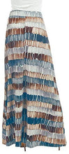 Load image into Gallery viewer, Lock and Love Women&#39;s Print/Solid High Waist Maxi Skirt-Made in U.S.A. - Zainab&#39;s Closet