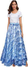 Load image into Gallery viewer, Afibi Womens Full/Ankle Length Blending Maxi Chiffon Long Skirt - Zainab&#39;s Closet