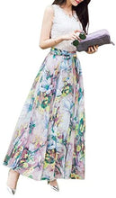 Load image into Gallery viewer, Afibi Womens Full/Ankle Length Blending Maxi Chiffon Long Skirt - Zainab&#39;s Closet