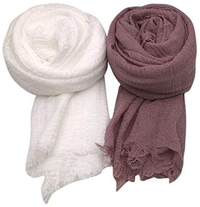 AxeSickle 3PCs Scarf Shawl Wrap Hijab - Zainab's Closet