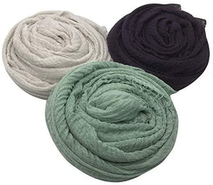 AxeSickle 3PCs Scarf Shawl Wrap Hijab - Zainab's Closet