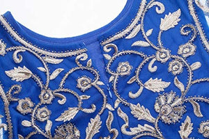 MANER Chiffon Beaded Sequin 3/4 Sleeve Long Gown - Zainab's Closet