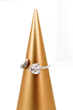Load image into Gallery viewer, Silver Plated Fox Ring