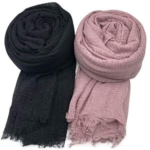 AxeSickle 3PCs Scarf Shawl Wrap Hijab - Zainab's Closet