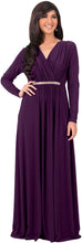 Load image into Gallery viewer, KOH KOH V-Neck Flowy Formal Kaftan Dress - Zainab&#39;s Closet