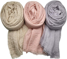 Load image into Gallery viewer, AxeSickle 3PCs Scarf Shawl Wrap Hijab - Zainab&#39;s Closet