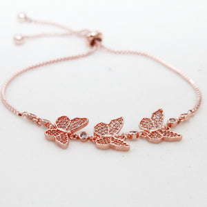 Butterfly Gold Plated Bracelet