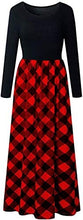 Load image into Gallery viewer, ZESICA Women&#39;s Floral Print Long Sleeve Pockets Empire Waist Pleated Long Maxi Dress