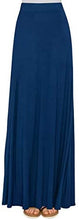 Load image into Gallery viewer, Lock and Love Women&#39;s Print/Solid High Waist Maxi Skirt-Made in U.S.A. - Zainab&#39;s Closet