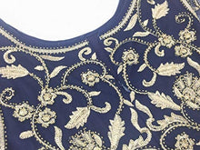Load image into Gallery viewer, MANER Chiffon Beaded Sequin 3/4 Sleeve Long Gown - Zainab&#39;s Closet