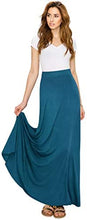 Load image into Gallery viewer, Lock and Love Women&#39;s Print/Solid High Waist Maxi Skirt-Made in U.S.A. - Zainab&#39;s Closet
