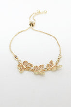 Load image into Gallery viewer, Butterfly Gold Plated Bracelet