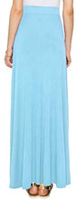 Load image into Gallery viewer, Lock and Love Women&#39;s Print/Solid High Waist Maxi Skirt-Made in U.S.A. - Zainab&#39;s Closet