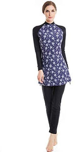KXCFCYS Modest Islamic Swimsuit Hijab Full Coverage Swimwear - Zainab's Closet