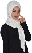 Load image into Gallery viewer, Instant Cotton Jersey Shawl Head Wrap Scarf - Zainab&#39;s Closet