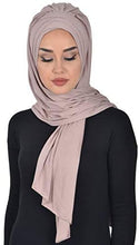 Load image into Gallery viewer, Instant Cotton Jersey Shawl Head Wrap Scarf - Zainab&#39;s Closet