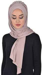 Instant Cotton Jersey Shawl Head Wrap Scarf - Zainab's Closet