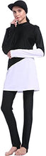 Load image into Gallery viewer, Ababalaya Women&#39;s Islamic 2/Piece Full Cover Hijab Burkini Swimsuit Swimwear - Zainab&#39;s Closet