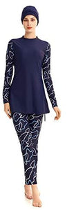 KXCFCYS Full Coverage Modest Islamic Hijab Swimwear Swimsuit - Zainab's Closet