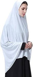 Ababalaya Elegant Modest Islamic Soft Lightweight Jersey Hijab - Zainab's Closet