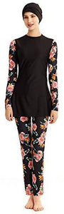 KXCFCYS Full Coverage Modest Islamic Hijab Swimwear Swimsuit - Zainab's Closet