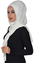 Load image into Gallery viewer, Instant Cotton Jersey Shawl Head Wrap Scarf - Zainab&#39;s Closet
