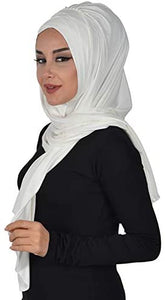 Instant Cotton Jersey Shawl Head Wrap Scarf - Zainab's Closet
