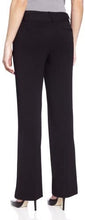 Load image into Gallery viewer, Rafaella Women&#39;s Curvy Fit Gabardine Boot Leg Trousers - Zainab&#39;s Closet