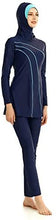 Load image into Gallery viewer, KXCFCYS Full Coverage Modest Islamic Hijab Swimwear Swimsuit - Zainab&#39;s Closet