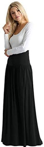 Regular & Plus Size Maxi Skirts with Pockets