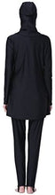 Load image into Gallery viewer, Ababalaya Women&#39;s Islamic 2/Piece Full Cover Hijab Burkini Swimsuit Swimwear - Zainab&#39;s Closet