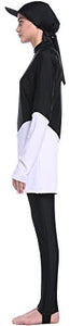 Ababalaya Women's Islamic 2/Piece Full Cover Hijab Burkini Swimsuit Swimwear - Zainab's Closet