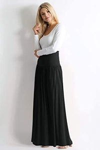 Regular & Plus Size Maxi Skirts with Pockets