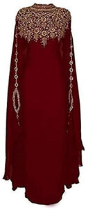 WUBU Maxi Evening Gown Kaftan - Zainab's Closet