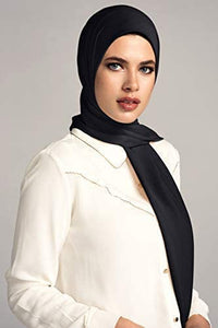 Voile Chic 8 Colors Premium Chiffon Wrap Head Scarf (Non-Slip)