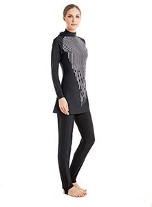 KXCFCYS Modest Islamic Swimsuit Hijab Full Coverage Swimwear - Zainab's Closet