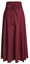 Load image into Gallery viewer, Ranphee Women&#39;s Ankle Length High Waist A-line Maxi Skirt w/ Pockets