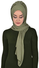 Load image into Gallery viewer, Instant Cotton Jersey Shawl Head Wrap Scarf - Zainab&#39;s Closet