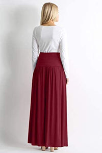 Regular & Plus Size Maxi Skirts with Pockets