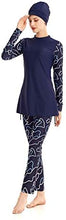 Load image into Gallery viewer, KXCFCYS Full Coverage Modest Islamic Hijab Swimwear Swimsuit - Zainab&#39;s Closet