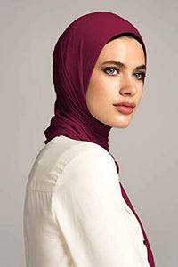 Voile Chic 8 Colors Premium Jersey Head Scarf Wrap