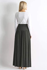 Regular & Plus Size Maxi Skirts with Pockets