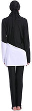 Load image into Gallery viewer, Ababalaya Women&#39;s Islamic 2/Piece Full Cover Hijab Burkini Swimsuit Swimwear - Zainab&#39;s Closet