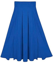Load image into Gallery viewer, Ranphee Women&#39;s Ankle Length High Waist A-line Maxi Skirt w/ Pockets