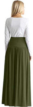 Load image into Gallery viewer, Regular &amp; Plus Size Maxi Skirts with Pockets