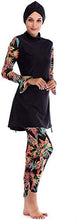Load image into Gallery viewer, Ababalaya Women&#39;s Islamic 2/Piece Full Cover Hijab Burkini Swimsuit Swimwear - Zainab&#39;s Closet
