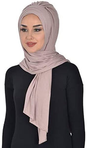 Instant Cotton Jersey Shawl Head Wrap Scarf - Zainab's Closet